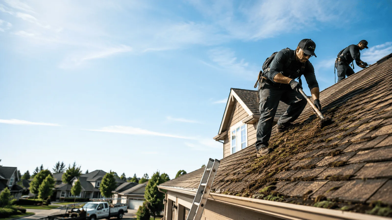 Roof Moss Removal in Cook Sta, MO near me